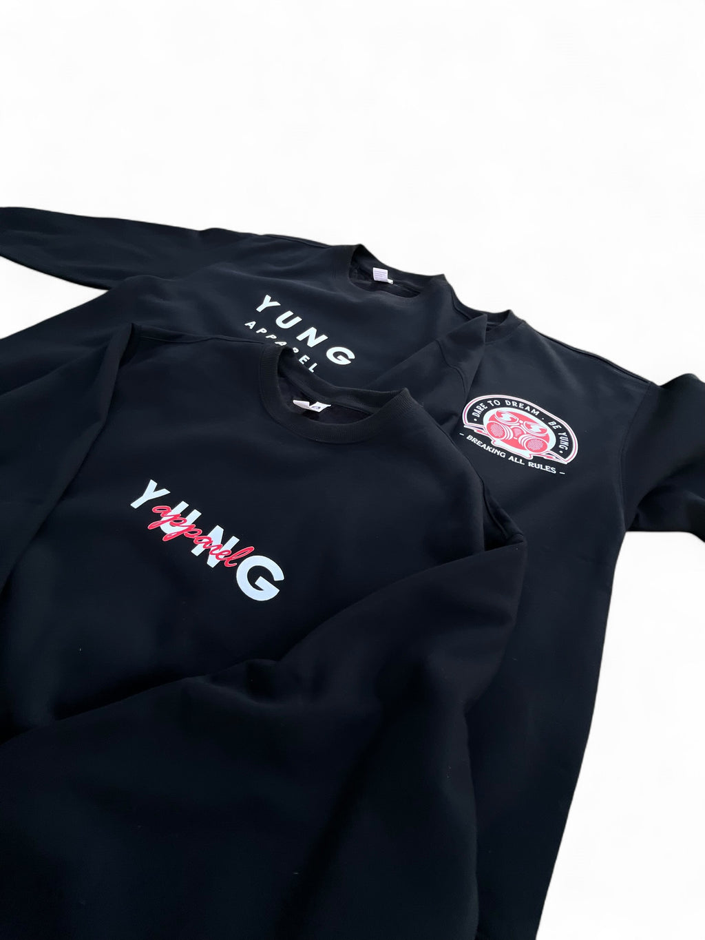 BREAKING ALL RULES CREW NECK SWEATER