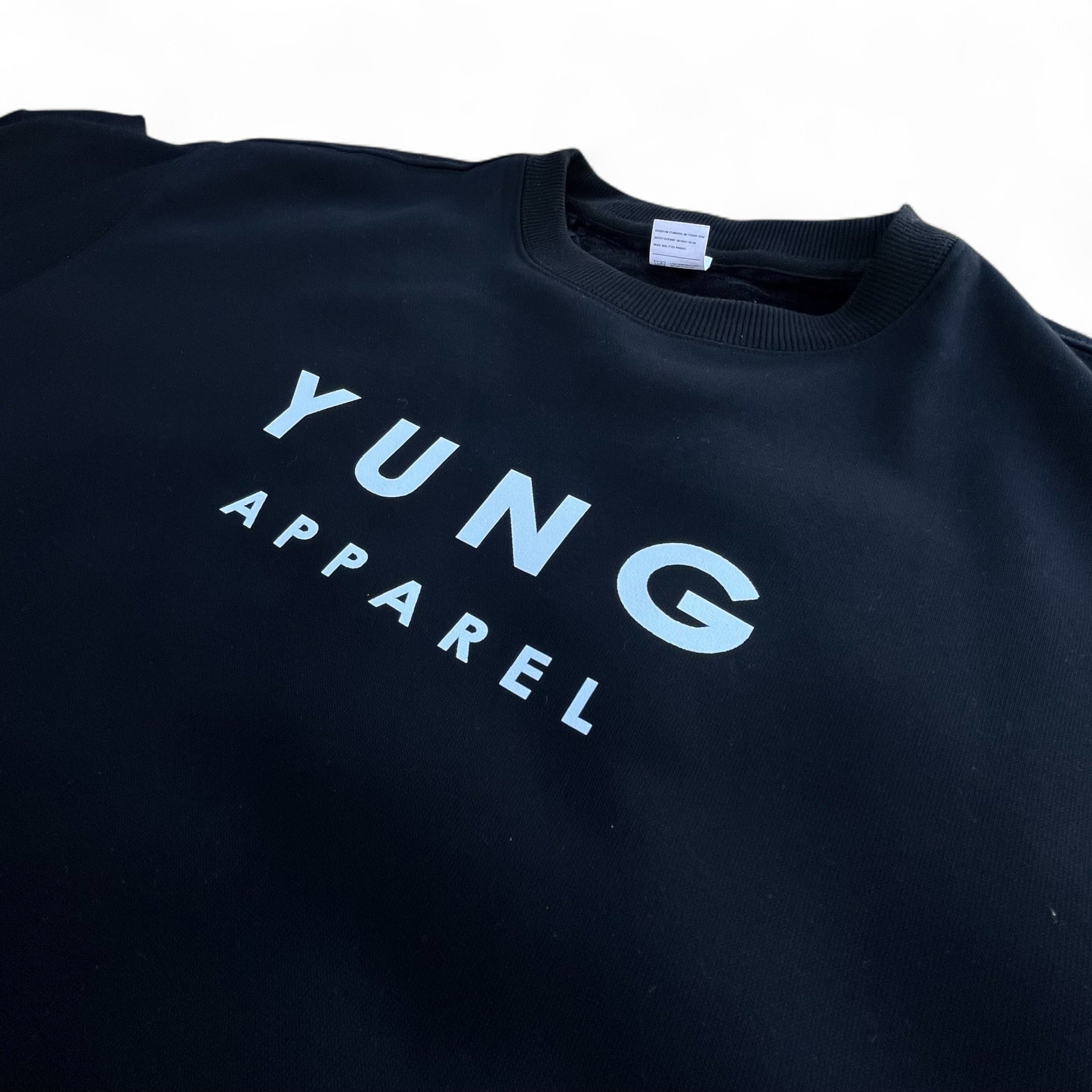 Y U N G APPAREL CLASSIC CREW NECK SWEATER