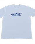 YUNG White t-shirt Skeleton with a blue logo on a white background
Streetwear South Africa