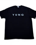 Black t-shirt with 'YUNG' printed in the front on a white background
Streetwear South Africa