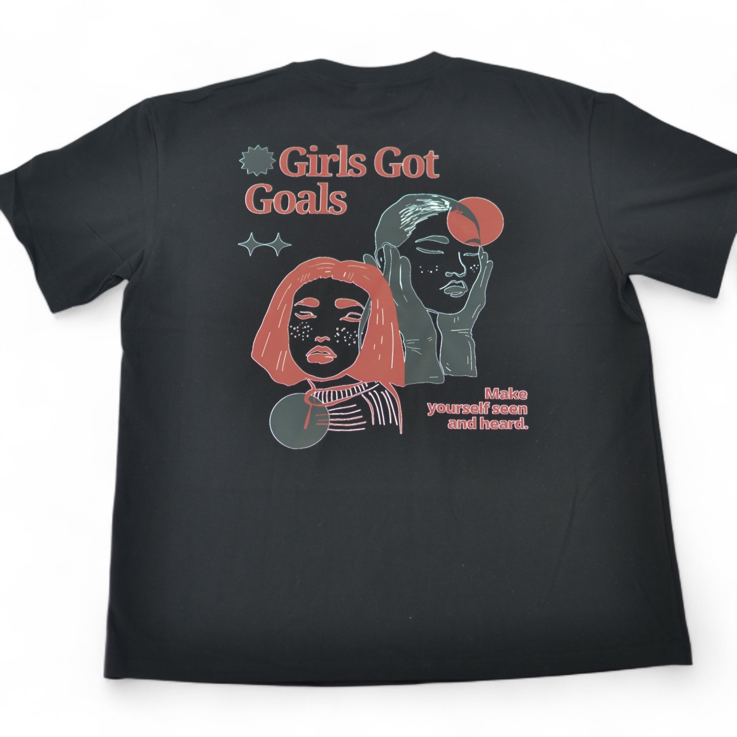 Black t-shirt with graphic design and text on a white background
Streetwear South Africa